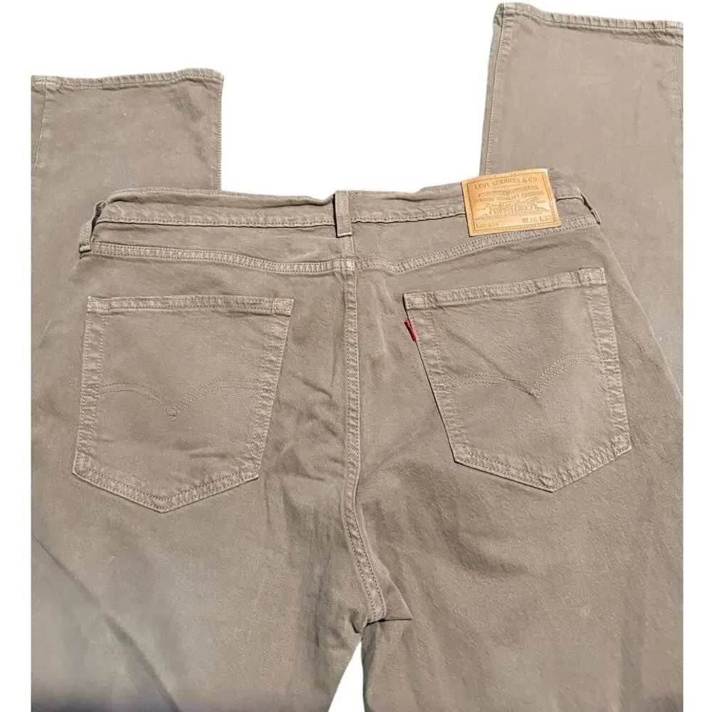 Levi's 514 Straight Fit Jeans, British Khaki, Men's 36x32
